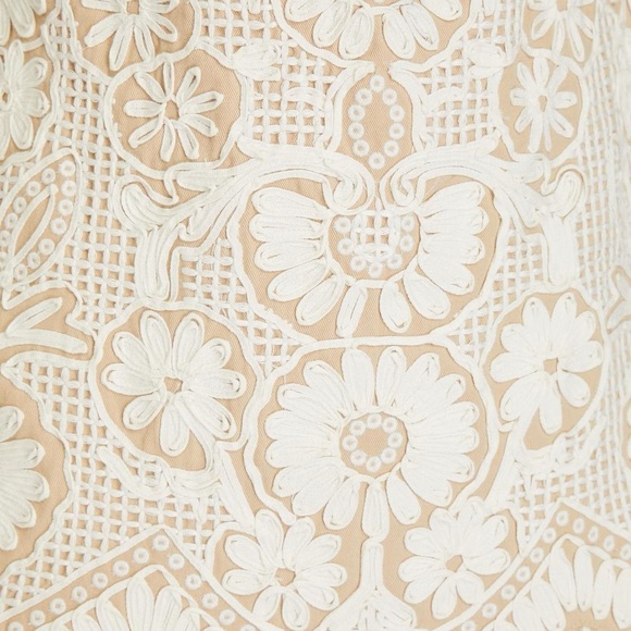 Veronica Beard Agata Strapless Mini Dress NWT Light Pebble *Size 6 - Picture 9 of 16